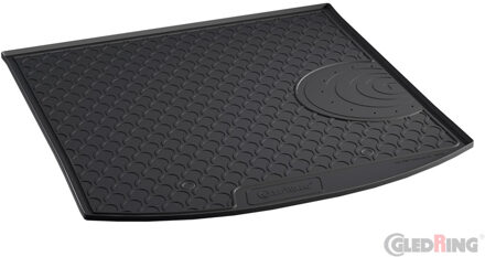 Volkswagen Rubbasol (Rubber) Kofferbakmat passend voor Volkswagen Touran 1T 2003-2015 (5-personen) (Lage laadvloer)