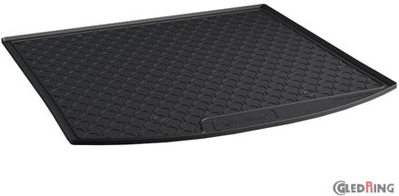 Volkswagen Rubbasol (Rubber) Kofferbakmat passend voor Volkswagen Touran 2003-2015 (5-personen) (Hoge laadvloer)