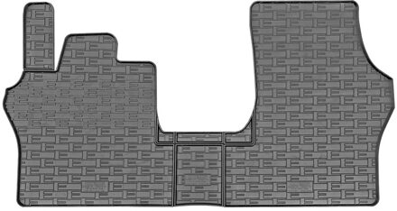 Volkswagen Rubber matten passend voor Volkswagen ID.Buzz Cargo 2022- (2-delig) CKRVW07