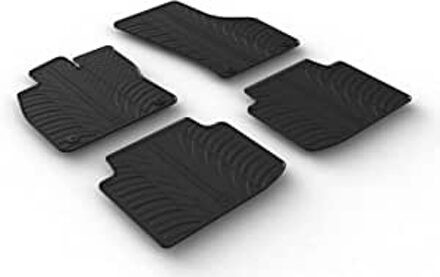 Volkswagen Rubbermatten passend voor Volkswagen Arteon 6/2017- (T profiel 4-delig + montageclips)