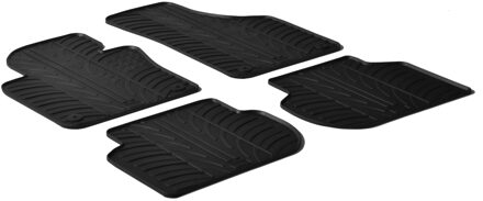Volkswagen Rubbermatten Volkswagen Jetta 2011- (T Profiel 4-delig + Montageclips)