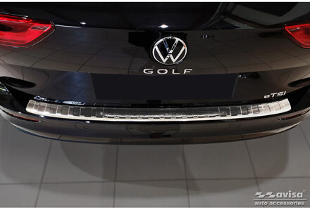 Volkswagen RVS Achterbumperprotector passend voor Volkswagen Golf VIII...