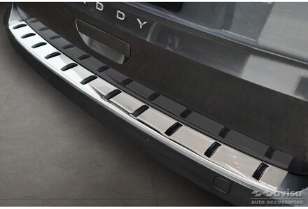 Volkswagen RVS Bumper beschermer passend voor Volkswagen Caddy V Cargo & Combi 2020- 'STRONG EDITION' AV252023