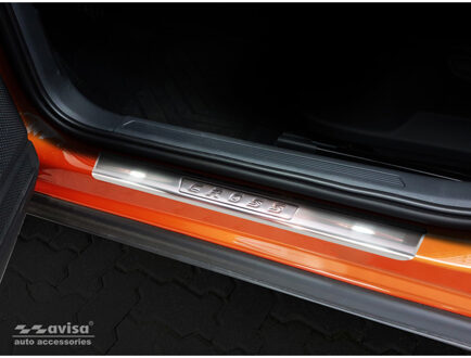 Volkswagen RVS Instaplijsten Volkswagen T-Cross 2018- 'Cross' 4-delig AV222238