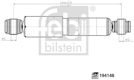 Volkswagen Schokdemper 194148