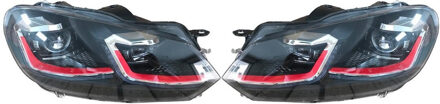 Volkswagen Set Koplampen passend voor Volkswagen Golf VI 2008-2012 - DLVWK81LMJR