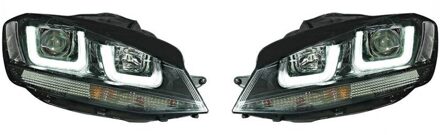 Volkswagen Set Koplampen passend voor Zwarte lijst 2216485