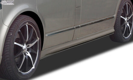 Volkswagen Sideskirts passend voor Volkswagen Transporter T5 2003-2015 (korte wielbasis) 'Edition' (ABS) RDSVW68