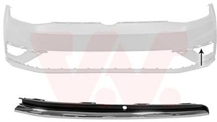 Volkswagen Sier- / beschermingspaneel, bumper 5775585