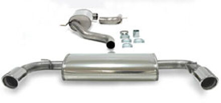 Volkswagen Simons uitlaat passend voor Volkswagen Golf VI GTi 2.0 TSi 155 KW 2009 040DHG1R