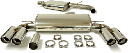 Volkswagen Simons uitlaat passend voor Volkswagen Golf VII R 2012- 04BDH5DR