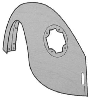 Volkswagen Spatbord 2262035