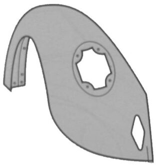 Volkswagen Spatbord 2262134