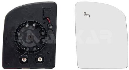 Volkswagen Spiegelglas, buitenspiegel 6434772