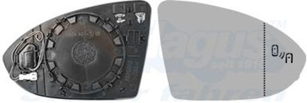 Volkswagen Spiegelglas, buitenspiegel * HAGUS * 5775836