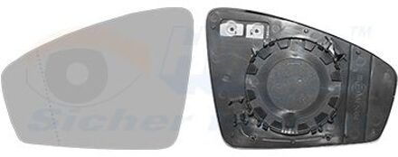 Volkswagen spiegelglas links 5747837