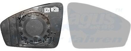 Volkswagen spiegelglas rechts 5747838