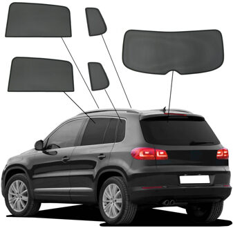 Volkswagen SunClip Zicht- & Zonwering passend voor Volkswagen Tiguan (5N) 2007-2016 SC10446