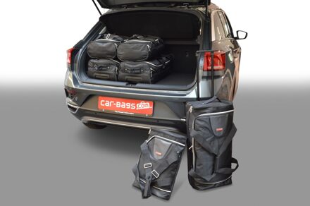 Volkswagen T-Roc (A1) 2017-heden 5-deurs hatchback Laadvloer Hoog Zwart