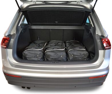 Volkswagen Tiguan II 2015-heden Laadvloer Laag Zwart