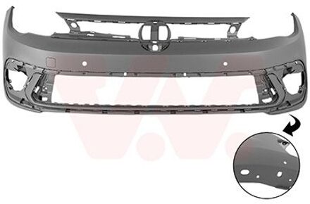 Volkswagen Voorbumper In Primer 5708576