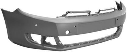 Volkswagen VOORBUMPER zonder KOPLAMPSPROEIER-GATEN +4 PDC Gaten 5863577
