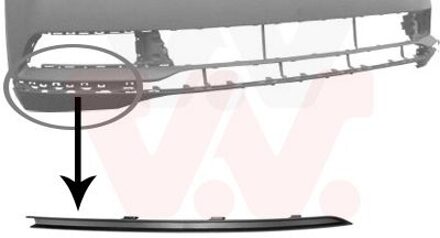 Volkswagen voorbumpersierlijst r. 5742582