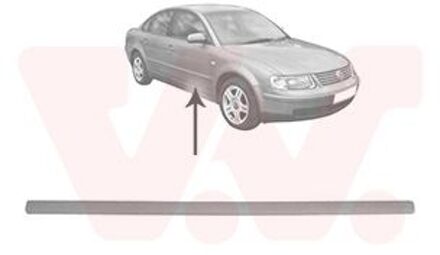 Volkswagen Voordeursierlijst Rechts 5836404