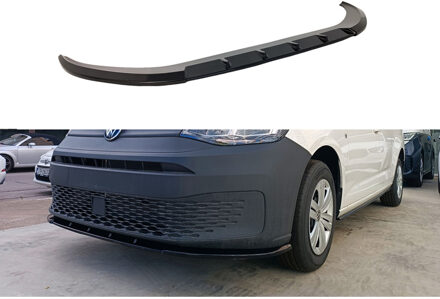 Volkswagen Voorspoiler passend voor Volkswagen Caddy V Box/MPV 2021- (ABS glanzend zwart) DXVVW23
