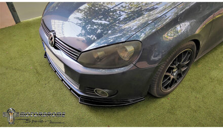 Volkswagen Voorspoiler passend voor Volkswagen Golf VI 2008-2012 excl. GTi/GTD/R/Plus (ABS) DXVVW16