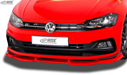 Volkswagen Voorspoiler Vario-X Volkswagen Polo (2G/AW) R-Line/GTi 2017- (PU) RDVVW71