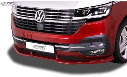 Volkswagen Voorspoiler Vario-X Volkswagen Transporter T6 Facelift (T6.1) 2019- (gespoten & ongespoten bumper) ( RDVVW73
