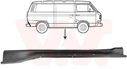 Volkswagen Zijpaneel Binnen Rechts 5870108