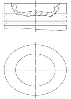 Volkswagen Zuiger 028PI00155002