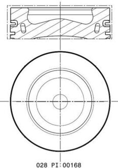 Volkswagen Zuiger 028PI00168002