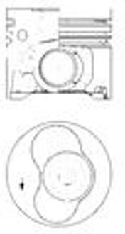 Volkswagen Zuiger 41091600