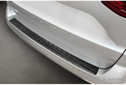 Volkswagen Zwart RVS Bumper beschermer passend voor Volkswagen Multivan T7 2021- 'Ribs' AV245289