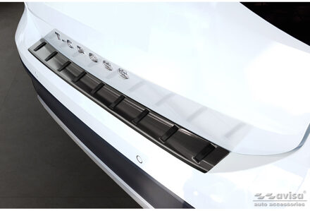 Volkswagen Zwart RVS Bumper beschermer passend voor Volkswagen T-Cross 2019- 'STRONG EDITION' AV254022