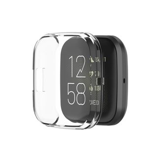 Volledige Cover Voor Fitbit Versa 2 Zachte Ultra-Slim Crystal Clear Protector Case Horloge Screen Protector Horloge Accessoires