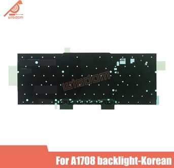 Volledige Koreaanse Latout A1708 Toetsenbord Voor Macbook 13 Pro Retina A1708 Koreaanse Toetsenborden Late Mid enkel en alleen backlight
