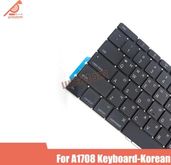 Volledige Koreaanse Latout A1708 Toetsenbord Voor Macbook 13 Pro Retina A1708 Koreaanse Toetsenborden Late Mid Keyboard