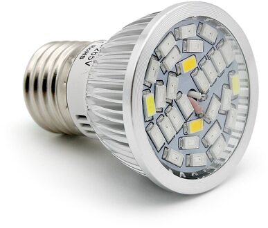 Volledige Spectrum 5730 E27 28 W 28 SMD LED Licht Groeien 220 V 110 V Plant Groeit Lamp Blub voor Indoor Bloem Hydrocultuur Doos Tent