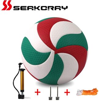 Volleybal Ball Match Training Volleybal Vóleibol Training, Gratis Luchtpomp + Naald + Tas geel