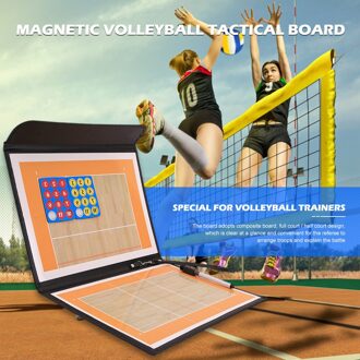 Volleybal Coaching Board Kit Droge Wissen Magnetische Strategie Klembord Voor Coach Tactiek Strategie Training Klembord