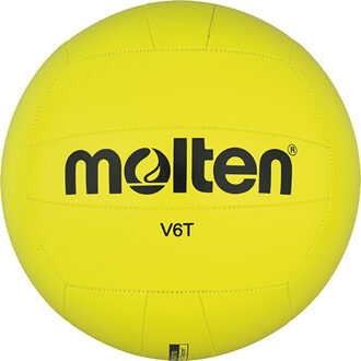 Volleybal V6T 185g 245 mm neongeel