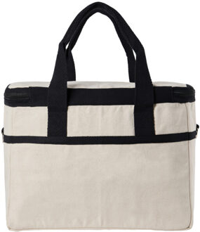 Volonne aware 18l gerecyclede canvas koeltas Wit - One size