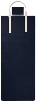 Volonne bewust gerecycled canvas strandmat - maat One size Blauw