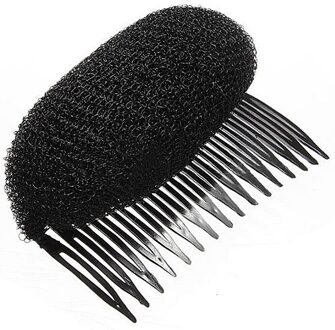 Volume Maker Bouffant Bijenkorf Shaper Bumpits Bump Schuim op Kam Haar Styler Nuttig zwart