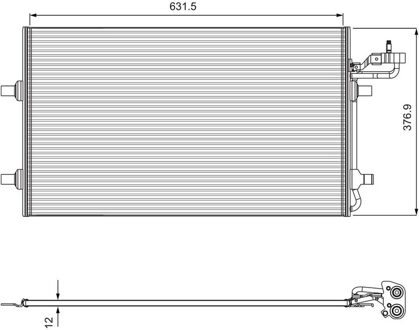 Volvo Airco condensor 814323