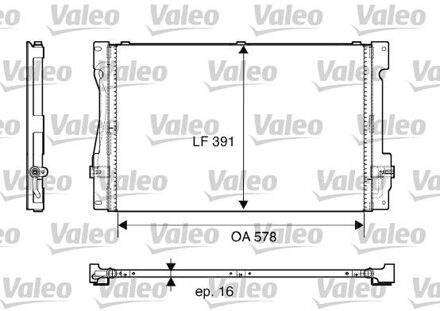Volvo Airco condensor 817675